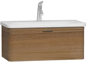 Тумба-умывальник подвесная VitrA Nest 80 натуральная древесина 56138 Тумба-умывальник подвесная VitrA Nest 80 натуральная древесина 56138, 1