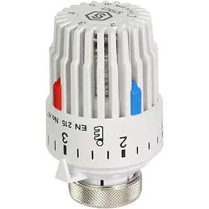 Головка термостатическая M30x1.5 Stout белый SHT-0001-003015 Головка термостатическая M30x1.5 Stout белый SHT-0001-003015, 1