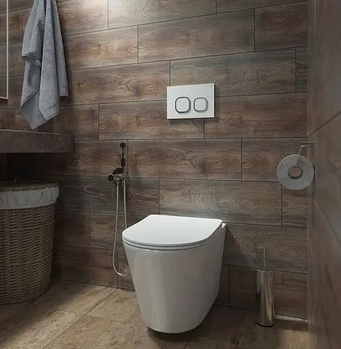 Клавиша смыва для унитаза IDDIS Uniglass UNG01WCi77 стекло/белый, кольца/хром глянцевый