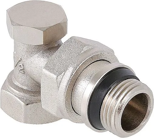 Вентиль запорный угловой ½&quot; в/н Valtec VT.019.NR.04