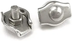 Зажим для троса из нержавеющей стали 5мм ACR SS304 SINGLE Зажим для троса из нержавеющей стали 5мм ACR SS304 SINGLE, 4