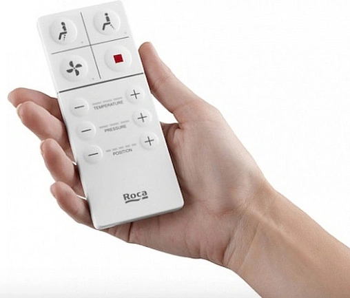 Умный унитаз-биде напольный безободковый Roca Inspira in-wash белый 80306L001