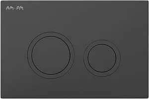 Клавиша смыва для унитаза Am.Pm ErgoFit L I110138 черный матовый Клавиша смыва для унитаза Am.Pm ErgoFit L I110138 черный матовый, 3