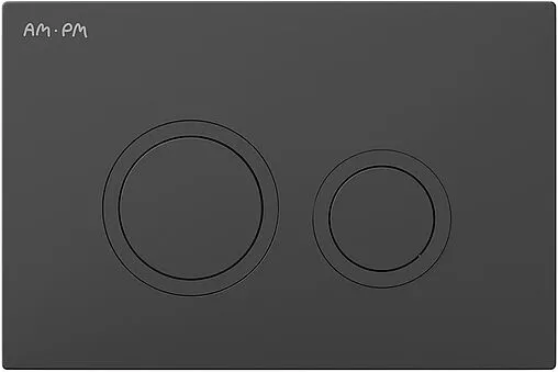 Клавиша смыва для унитаза Am.Pm ErgoFit L I110138 черный матовый