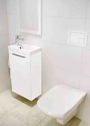 Тумба под умывальник Cersanit Melar 40 белый B-SU-MEL-CM40 Тумба под умывальник Cersanit Melar 40 белый B-SU-MEL-CM40