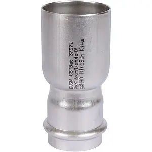 Муфта пресс редукционная однораструбная 54мм x 42мм Sanha NiroSan 9243 692435442 Муфта пресс редукционная однораструбная 54мм x 42мм Sanha NiroSan 9243 692435442, 5