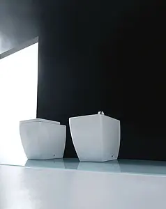 Унитаз приставной Kerasan Ego белый 321601 Унитаз приставной Kerasan Ego белый 321601, 3