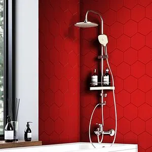 Душевая система без смесителя Dorff Prime хром D0740000 Душевая система без смесителя Dorff Prime хром D0740000, 5