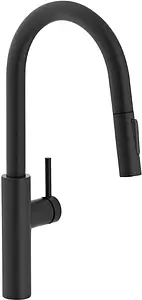 Смеситель для кухни с выдвижным изливом Franke Pescara L Slide-in чёрный матовый 115.0575.968 Смеситель для кухни с выдвижным изливом Franke Pescara L Slide-in чёрный матовый 115.0575.968, 1