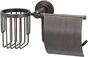 Держатель туалетной бумаги Wasserkraft Isar теёмная тёмная бронза 7359 Держатель туалетной бумаги Wasserkraft Isar теёмная тёмная бронза 7359, 1