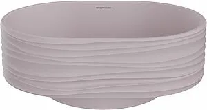 Раковина Kerama Marazzi Artbasin Conchiglia 50 белый матовый SA.wb.50\MAL Раковина Kerama Marazzi Artbasin Conchiglia 50 белый матовый SA.wb.50\MAL, 1