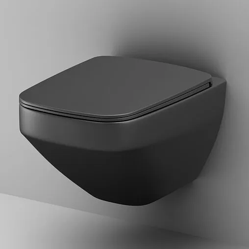 Унитаз подвесной безободковый Am.Pm Inspire 2.0 FlashClean черный матовый C50A1700MBSC