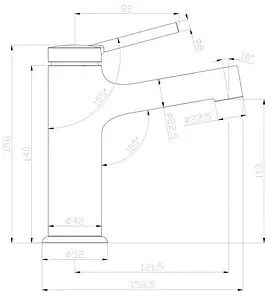 Смеситель для раковины Lemark Minima хром LM3806C Смеситель для раковины Lemark Minima хром LM3806C, 2