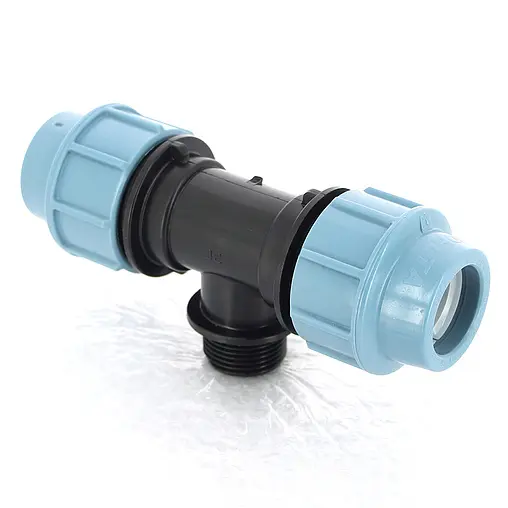 Тройник компрессионный переходной 32мм x 1¼&quot;н x 32мм Unidelta 1010032005