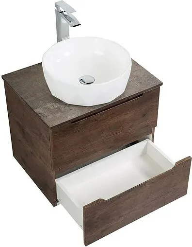 Тумба-умывальник подвесная BelBagno ETNA 70 Rovere Moro ETNA-700-2C-SO-RW