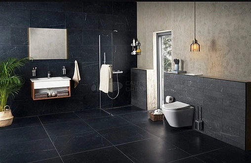 Унитаз подвесной безободковый VitrA Integra Round Rim-Ex белый 7041B003-0075