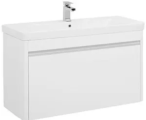 Тумба-умывальник Aquanet Вилора 105 белый 00199872+00182313 Тумба-умывальник Aquanet Вилора 105 белый 00199872+00182313, 1