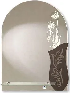 Зеркало Continent Нимфа 54x67 В114, 2