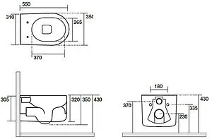 Унитаз подвесной безободковый Kerasan Nolita Tornado Bruno matt 531588 Унитаз подвесной безободковый Kerasan Nolita Tornado Bruno matt 531588, 2