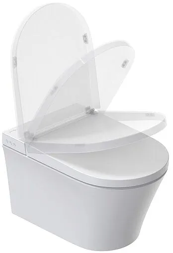 Умный унитаз-биде подвесной безободковый Jacob Delafon Seine Rimless белый E28072-00 Умный унитаз-биде подвесной безободковый Jacob Delafon Seine Rimless белый E28072-00