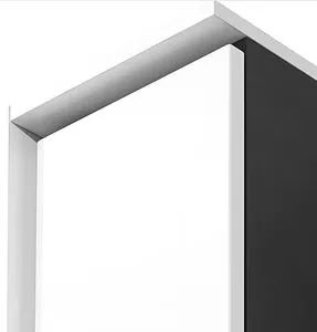 Шкаф-пенал подвесной Roca Aneto 23 L белый/чёрный матовый 857431806 Шкаф-пенал подвесной Roca Aneto 23 L белый/чёрный матовый 857431806, 4