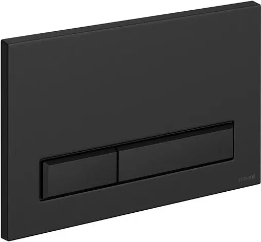 Комплект 6 в 1 Cersanit Carina XL CO DPL EO slim 64120 с кнопкой Blick черный матовый