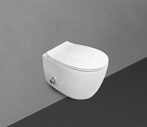 Унитаз подвесной безободковый с функцией биде и встроенным смесителем ISVEA Sentimenti Neo белый 10ARS1015I