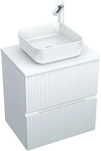 Тумба под умывальник Aquanet Джейн 60 белый матовый 00313284