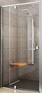 Дверь в нишу 1000мм прозрачное стекло Ravak Pivot PDOP2-100 03GA0U00Z1, 1