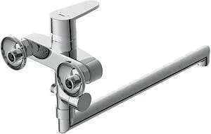 Смеситель для ванны с длинным изливом Cersanit Cari хром 63028, 4