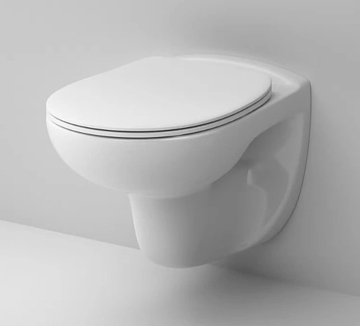 Унитаз подвесной безободковый Am.Pm Sense FlashClean белый C741700SC