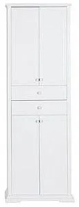 Шкаф-пенал напольный двухстворчатый Aquanet Лагуна 70 белый 00175396 Шкаф-пенал напольный двухстворчатый Aquanet Лагуна 70 белый 00175396, 5