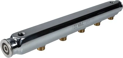 Коллектор распределительный проходной 7 отводов 1½&quot;в/в x ¾&quot;н Valtec VTc.510.SL.080507