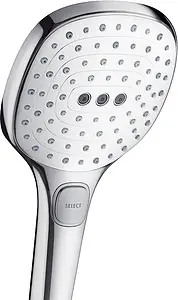Душевая система с термостатом для ванны Hansgrohe Raindance Select E 360 1jet хром/белый 27113400 Душевая система с термостатом для ванны Hansgrohe Raindance Select E 360 1jet хром/белый 27113400, 3