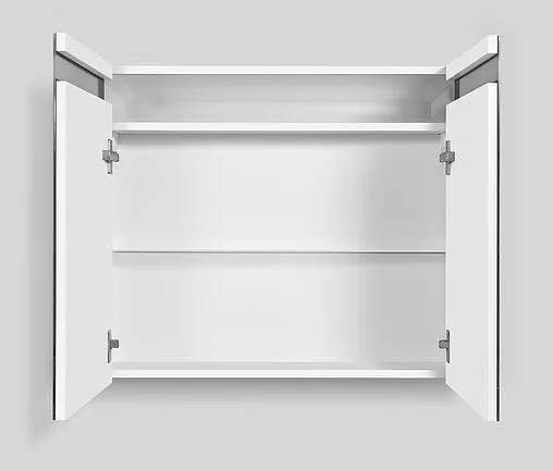 Шкаф-зеркало Am.Pm Bliss D 80 белый глянец M55MCX0801WG