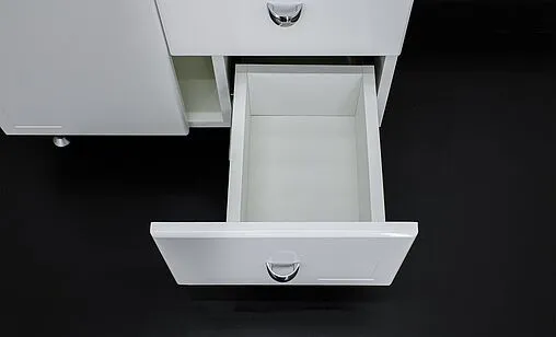 Тумба-умывальник напольный Айсберг Классик 60 белый DA1023T+4620008192772