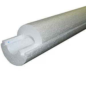 Теплоизоляция для труб (скорлупа) 165x40мм ТоргПласт Теплоизоляция для труб (скорлупа) 165x40мм ТоргПласт, 1