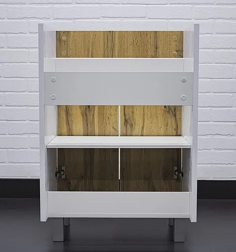 Тумба под умывальник напольный Домино Uno 60 дуб вотан/белый DU1506T