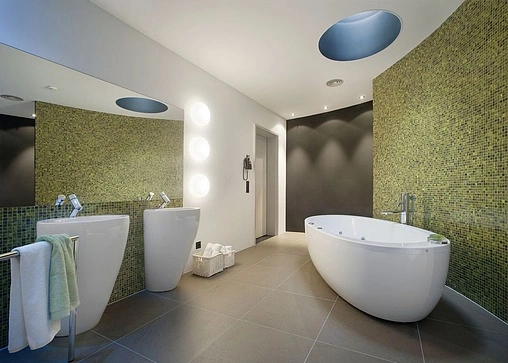 Раковина Laufen Alessi One 53 c покрытием LCC белый 8.1197.1.400.104.1