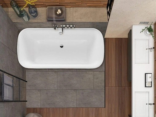 Ванна акриловая отдельностоящая Vagnerplast Blanca NT 175x80 VPBV175BLA7NTX-04