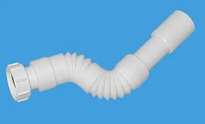 Слив гофрированный Mc Alpine 1¼x40мм L=250-450мм MRMF4-045, 3