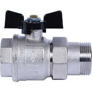 Кран шаровый с американкой 1¼"в x 1¼"н Bugatti New Jersey 09220007 Кран шаровый с американкой 1¼"в x 1¼"н Bugatti New Jersey 09220007, 5