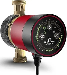 Насос циркуляционный для ГВС Grundfos Comfort Digital Timer 15-14 BXDT PM 99831281, 1