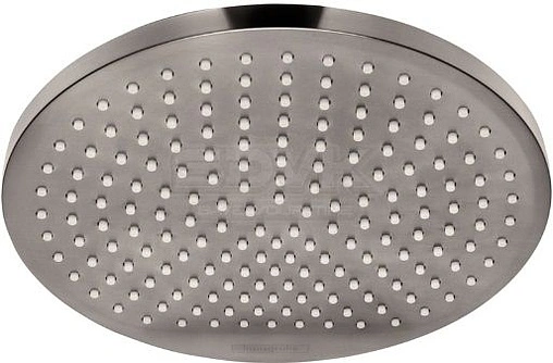 Лейка верхнего душа Hansgrohe Crometta S 240 1jet шлифованный чёрный хром 26723340