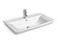 Тумба-умывальник подвесная Comforty Рим 80 серый