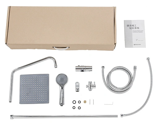 Душевая система без смесителя Bravat Fit хром D283CP-2A-RUS