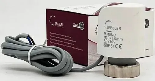 Сервопривод электротермический НО 230В М30 x 1.5 TIM M315NO