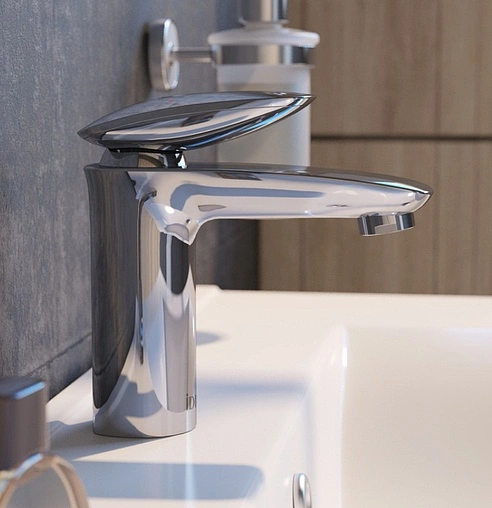 Смеситель для раковины IDDIS Stone хром STOSB00i01