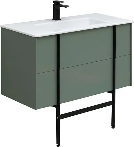 Тумба-умывальник подвесная Allen Brau Reality 90 олива 1.32006.CGM+