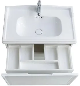 Тумба-умывальник подвесная Cezares Giufileo 80 Bianco Lucido GIUBILEO-800-1C-SO-BL+CZR-ELT-80-LVB, 5